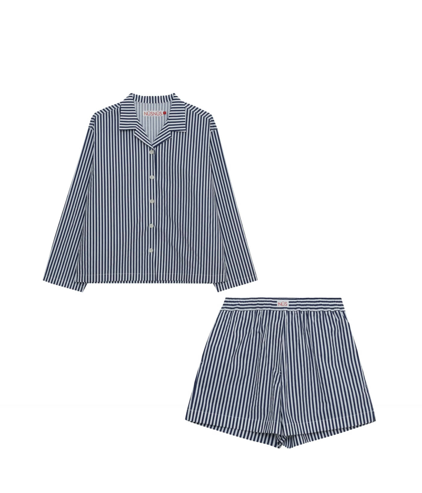 [SALE]Stripe pajamas -navy